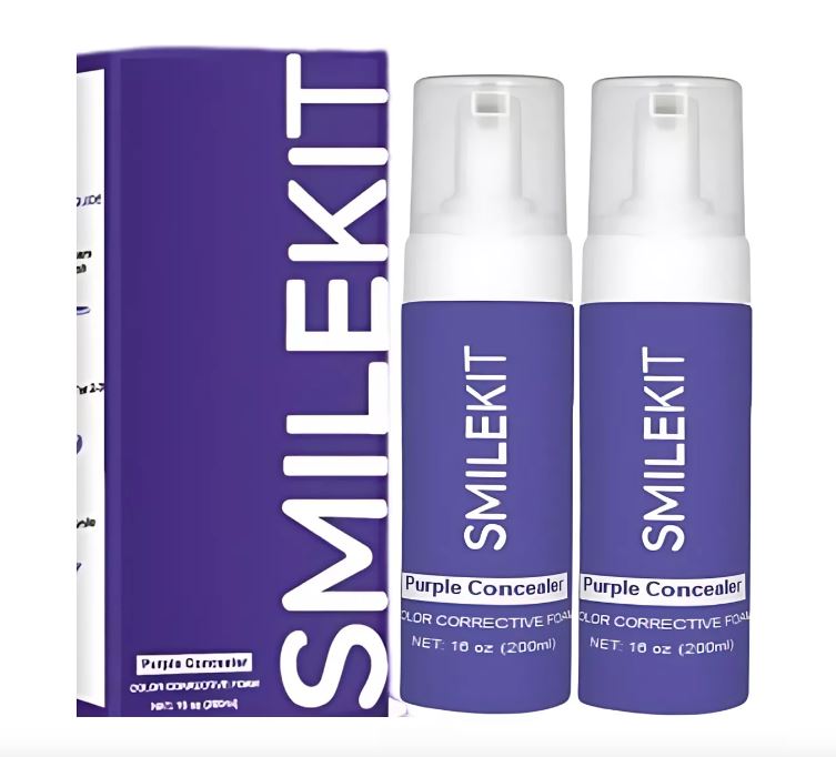 Smilekit Espuma Morada Blanqueadora