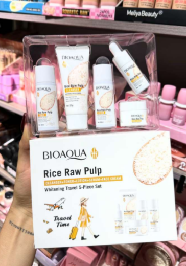 Kit viajero agua de arroz de Bioaqua